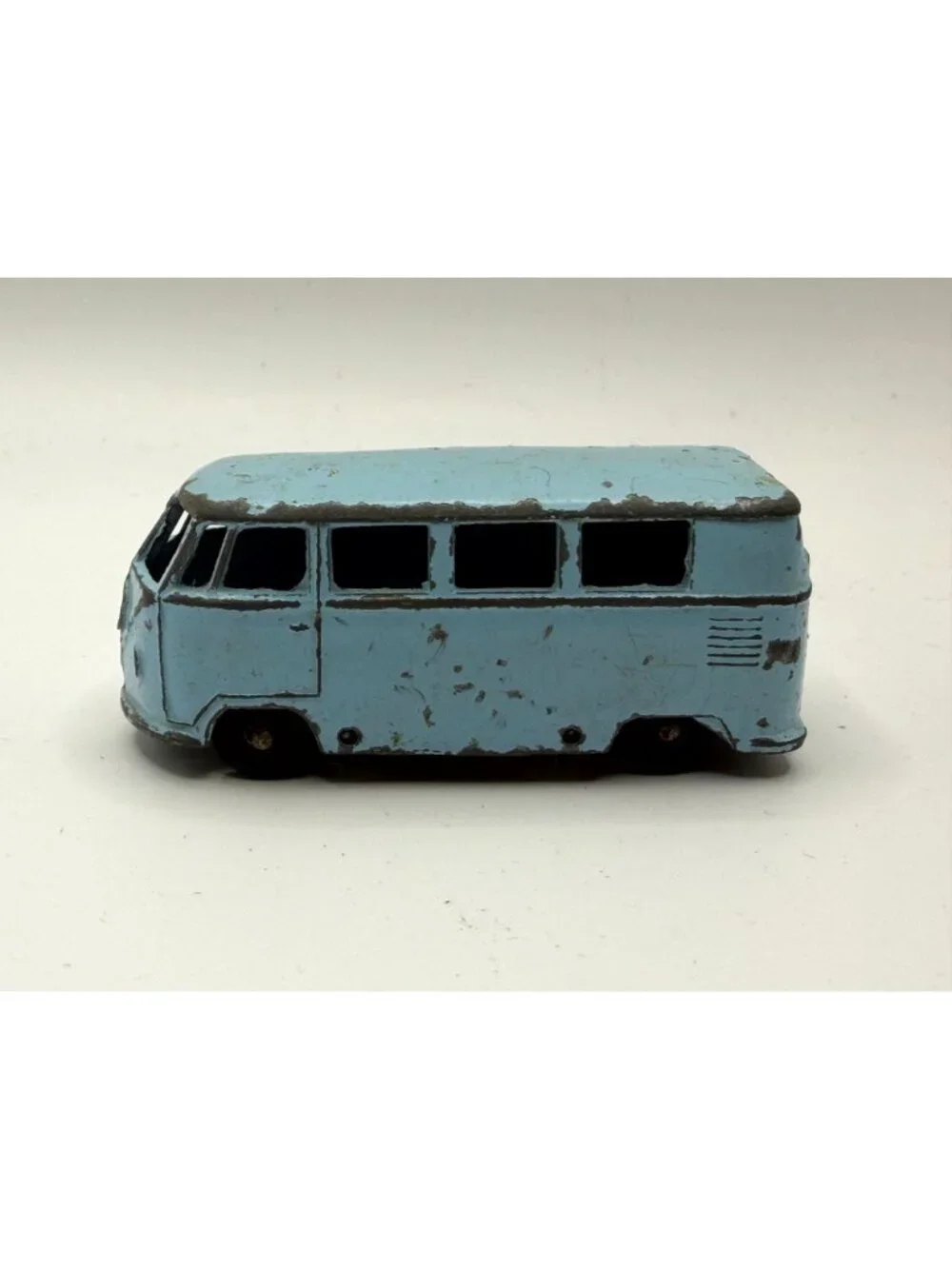 Budgie Models No. 12 VW Split Screen Microbus Camper Van Pale Blue